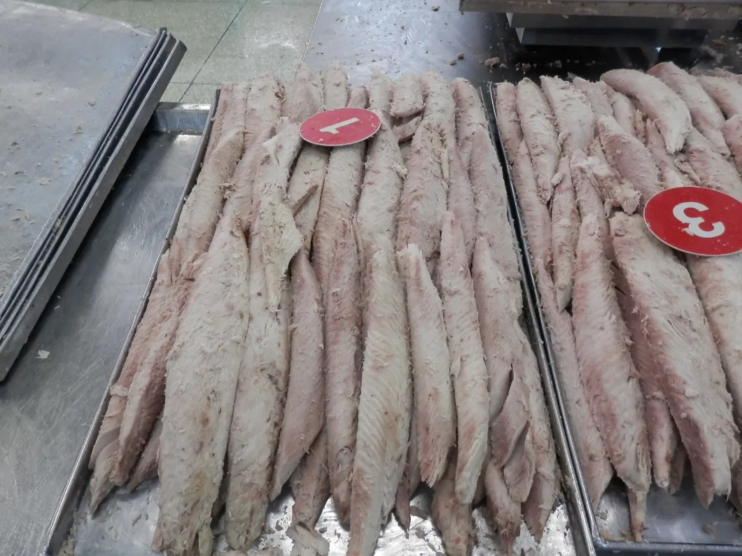 Frozen Precooked Sarda Tuna Loin, IQF