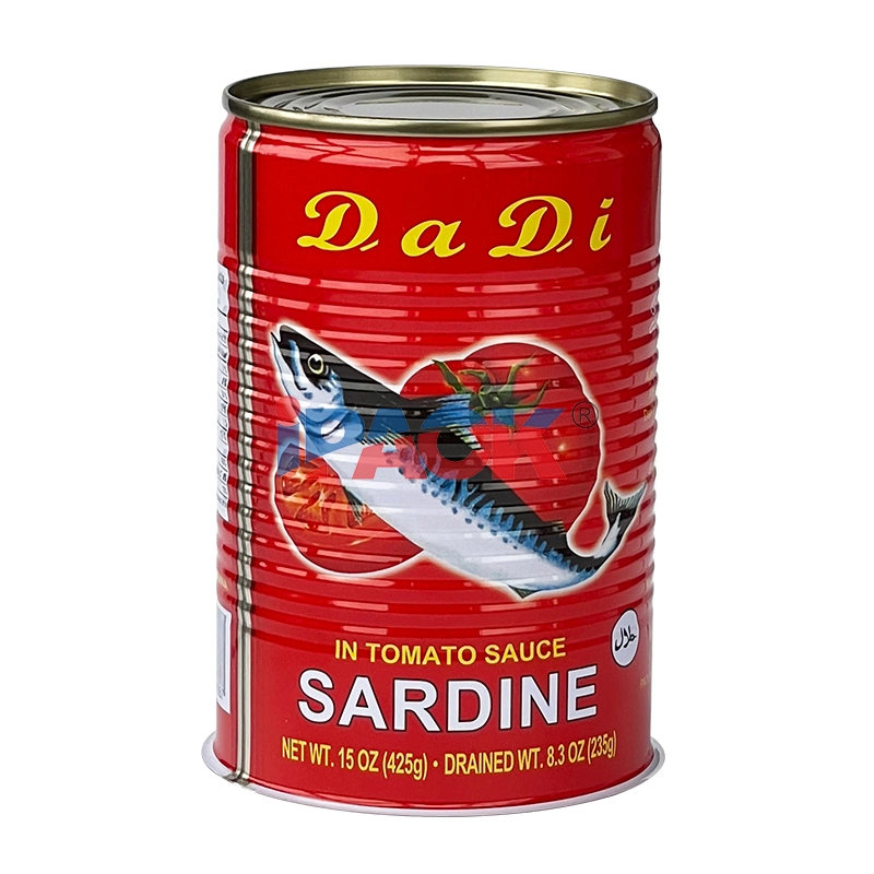 7113# Wholesale Empty Food Can Tinplate Can for Sardine Fish Canned Packaging