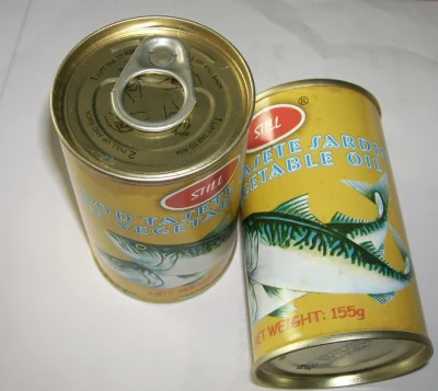 Wholesale Cheap Price 155g Sardine Canned in Tomato Sauce OEM